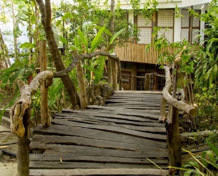 호텔 Oldwoods By The Sea Nature Resort Pangasinan