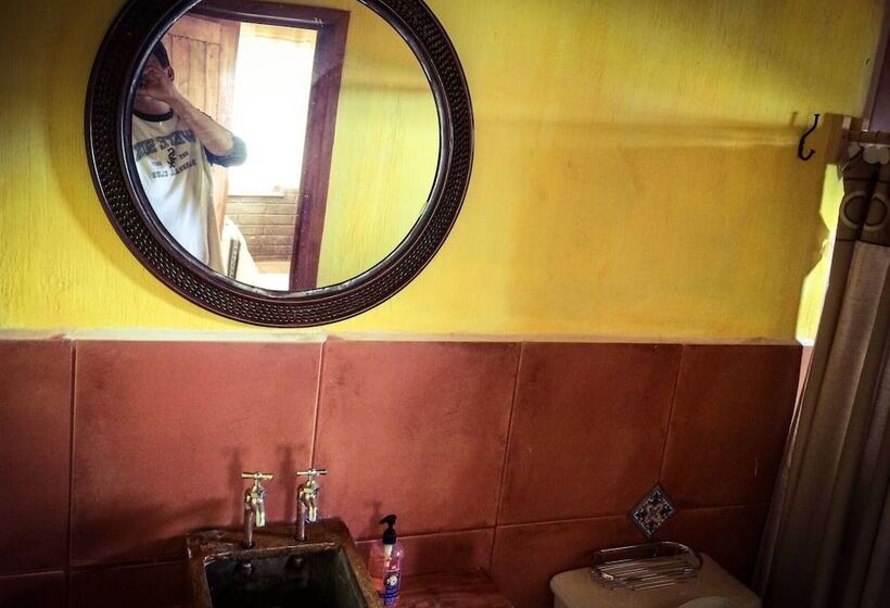 בית מלון כפרי Beautiful Cabin Downtown Tapalpa Oven Mud Barbecue Grill 4 Room 12 Ppl Tv Wifi