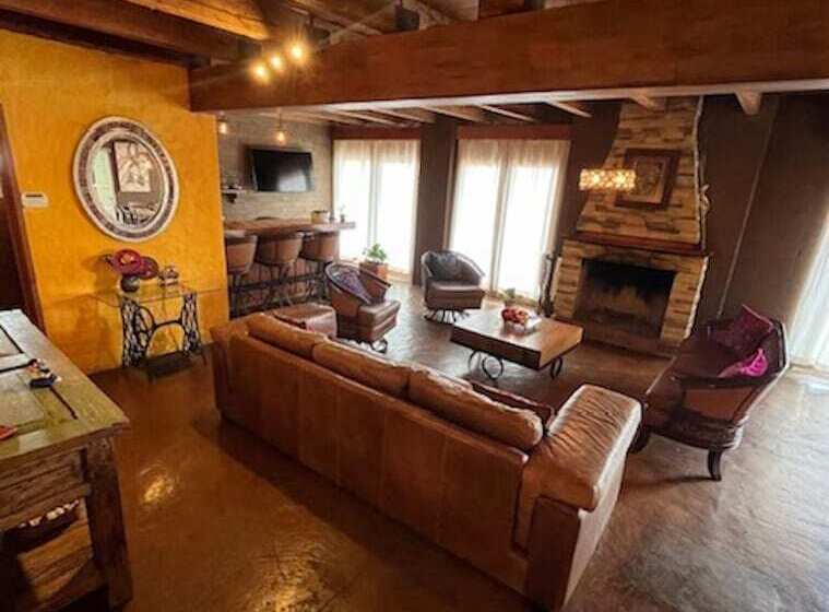 בית מלון כפרי Beautiful Cabin Downtown Tapalpa Oven Mud Barbecue Grill 4 Room 12 Ppl Tv Wifi