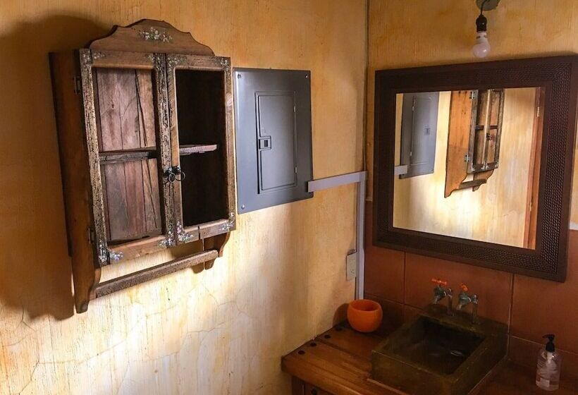 فندق Beautiful Cabin Downtown Tapalpa Oven Mud Barbecue Grill 4 Room 12 Ppl Tv Wifi