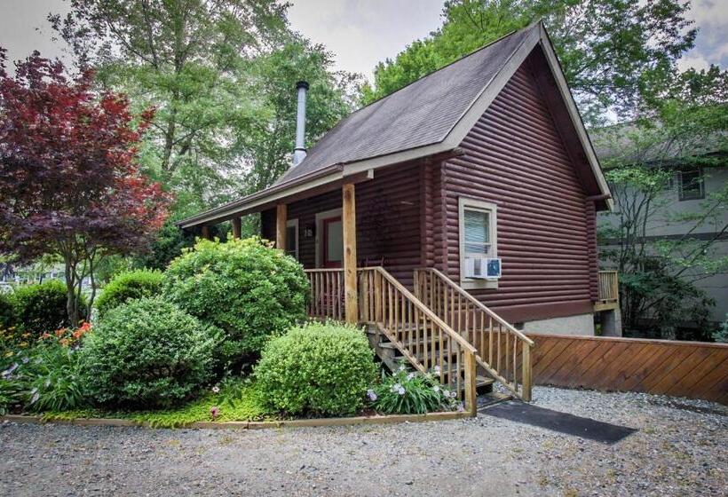 فندق صغير Mountainaire Inn And Log Cabins