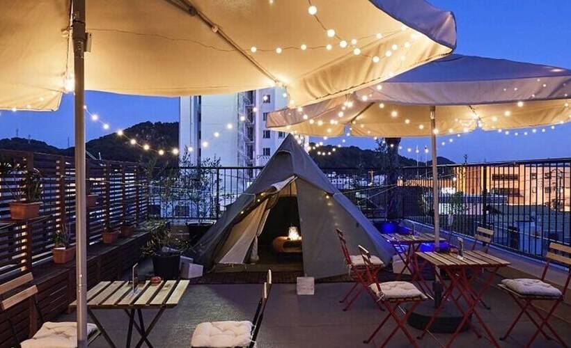 בית מלון כפרי Mange Tak Resort Onomichi