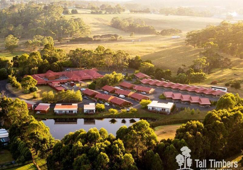 בית מלון כפרי Tall Timbers Tasmania
