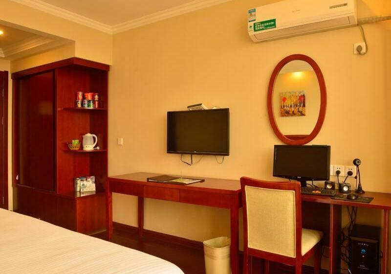 בית מלון כפרי Greentree Inn Chizhou Jiuhua Mountain Scenic Spot Business