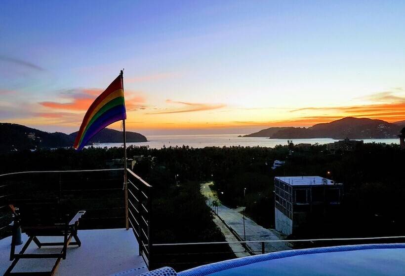 酒店 Casa Arcoiris Zihuatanejo