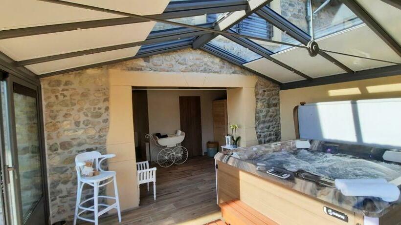 مبيت وإفطار Bel Aujourd Hui Spa Sauna