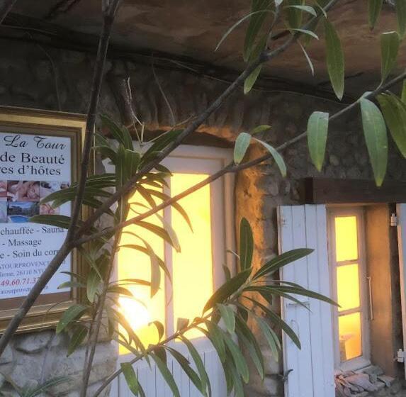 Bed and Breakfast Les Horizons 800m Centre Ville Nyons Piscine Chauffée