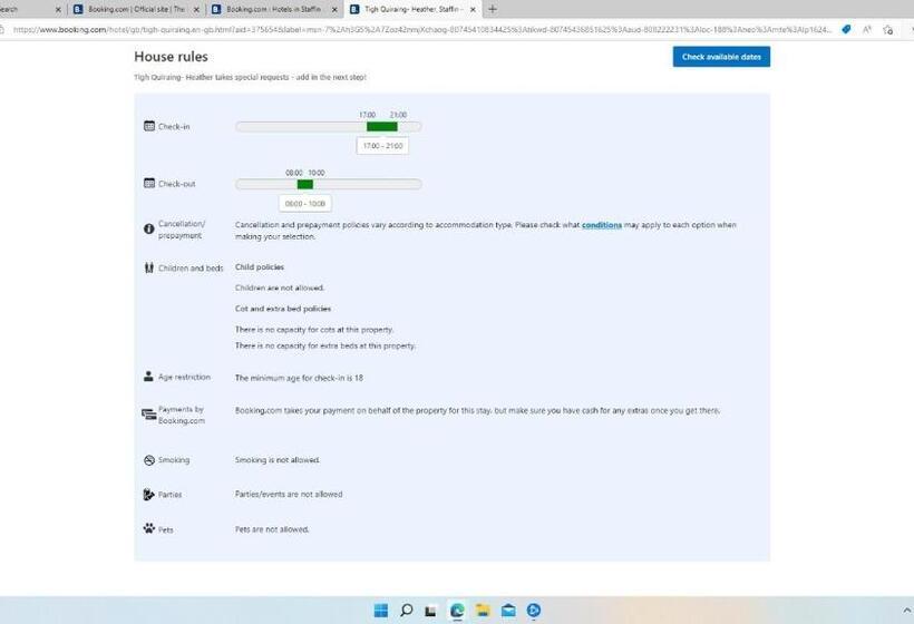 Bed and Breakfast Tigh Quiraing Heather