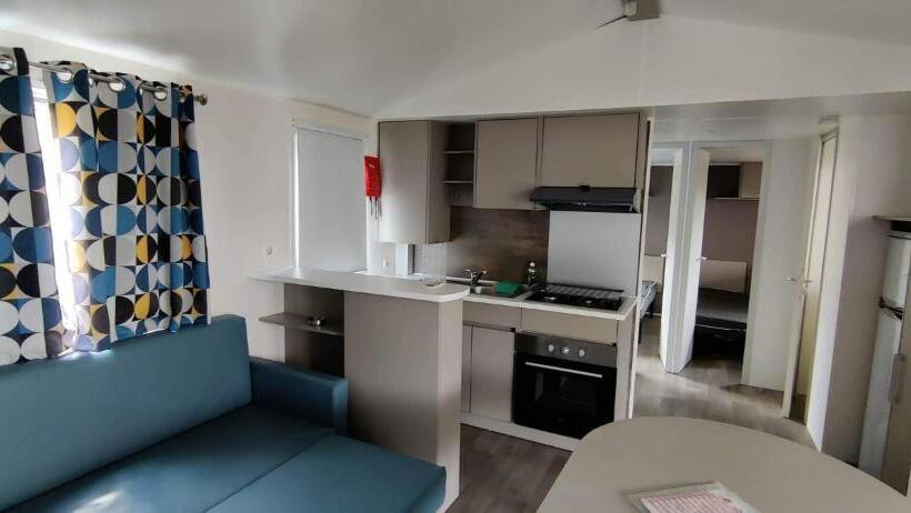 منتجع Sea Blue   Mobil Homes 10 Places Avec 4 Chambres Siblu Proche Océan Mh 735 Ou 828