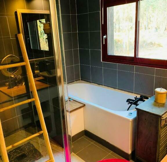 ベッドアンドブレックファースト Hacienda De La Canopée Avec Piscine Chauffée Au Sel