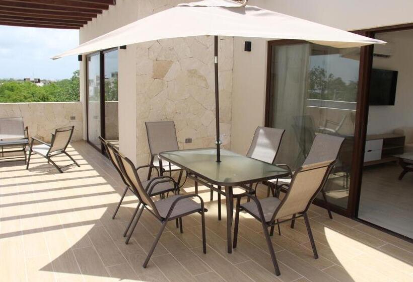 Apartment And Penthouse Blue Luxury Kukulkan Tulum