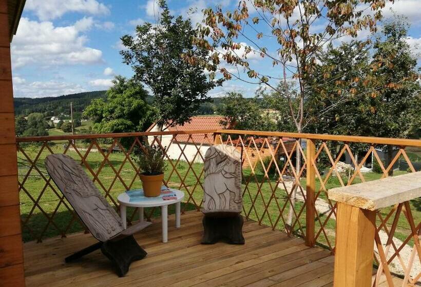 مبيت وإفطار Le Chalet Des Etoiles