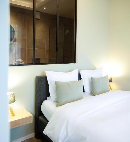 مبيت وإفطار Villa Les érables Restaurant Linea