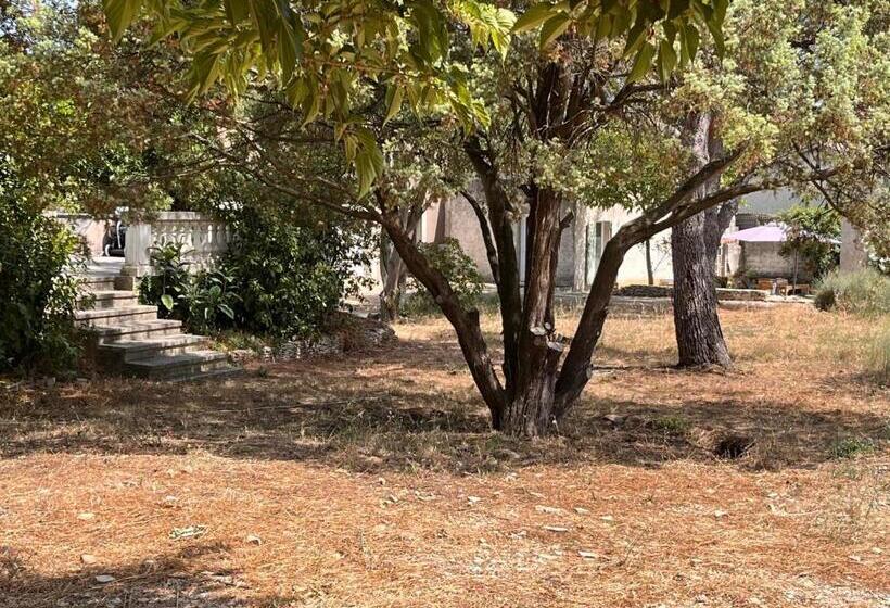 פנסיון Chambre Indépendante Avec Terrasse Privée Et Piscine