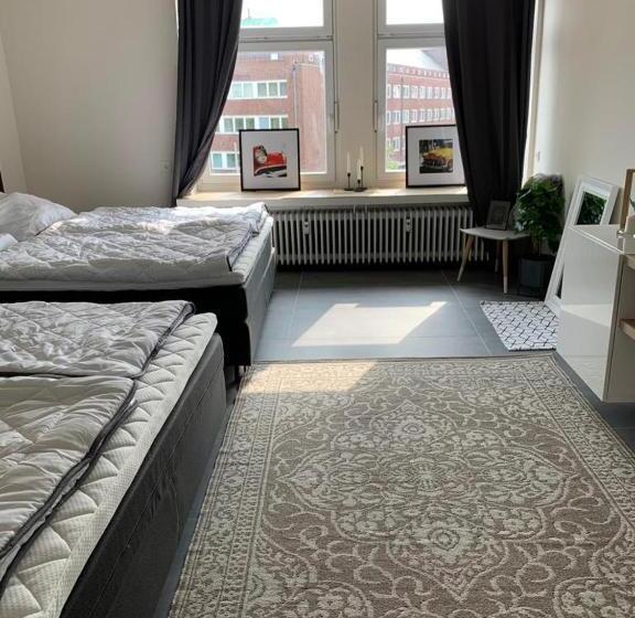 ペンション Ferienwohnungen An Der Deichstraße   2. Og