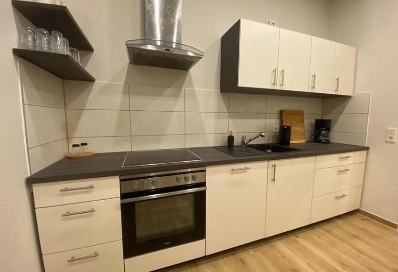 ペンション Ferienwohnungen An Der Deichstraße   2. Og