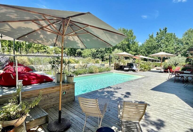 Пансион Maison D Hôtes De Charme Le Clos De La Fontaine Piscine & Spa