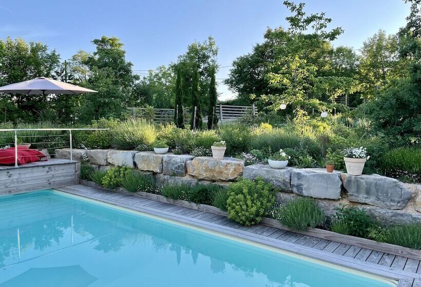 Пансион Maison D Hôtes De Charme Le Clos De La Fontaine Piscine & Spa