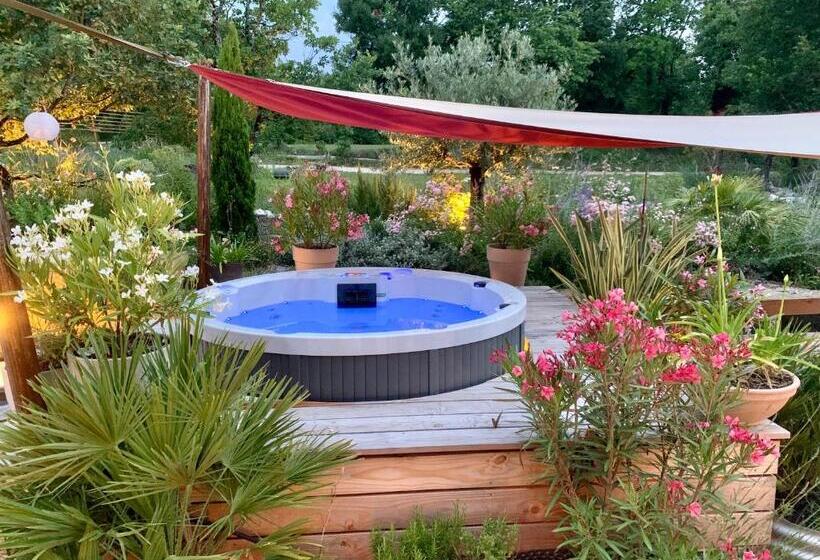 Пансион Maison D Hôtes De Charme Le Clos De La Fontaine Piscine & Spa