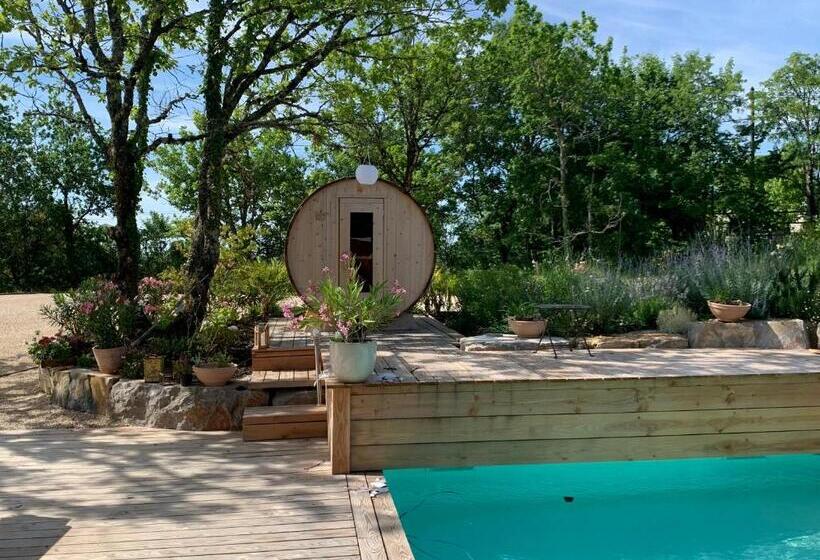 Пансион Maison D Hôtes De Charme Le Clos De La Fontaine Piscine & Spa