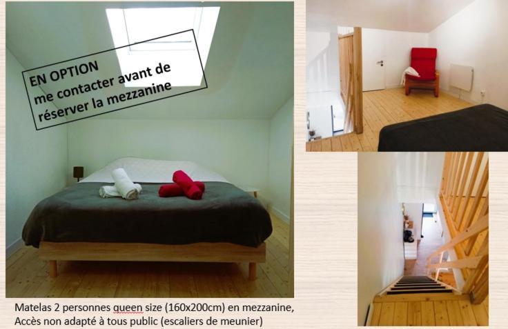 펜션 Studiocaroline44, 2 Studios Entre La Ville Et La Mer, Parking, Cuisine, Moins De 15min De L Aéroport