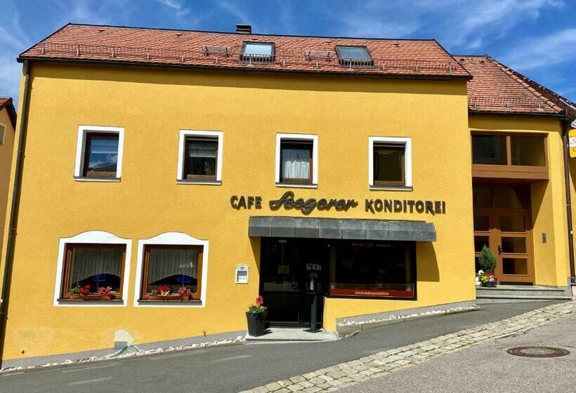 민박 Bäckerei & Pension Seegerer