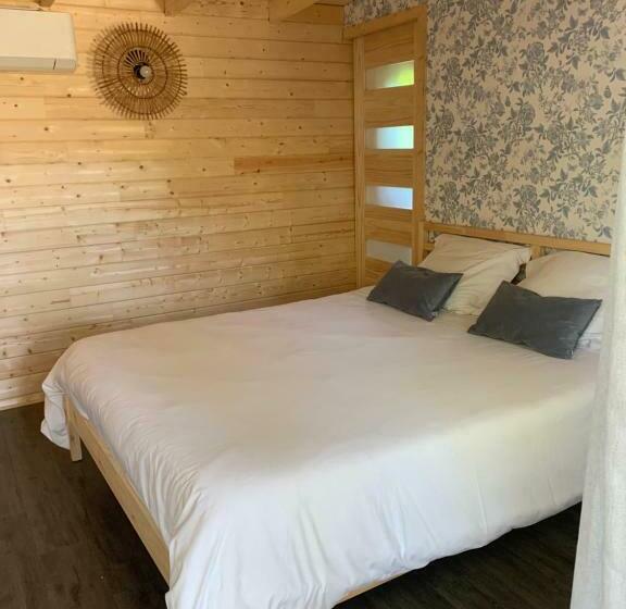 민박 Chambre Privée Avec Accès Piscine