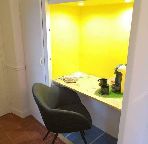住宿加早餐  Le 9 De Cour, Chambre Kiwi