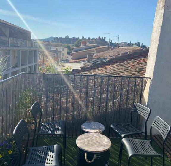 مبيت وإفطار Rooftop Face à La Cité  Rfc