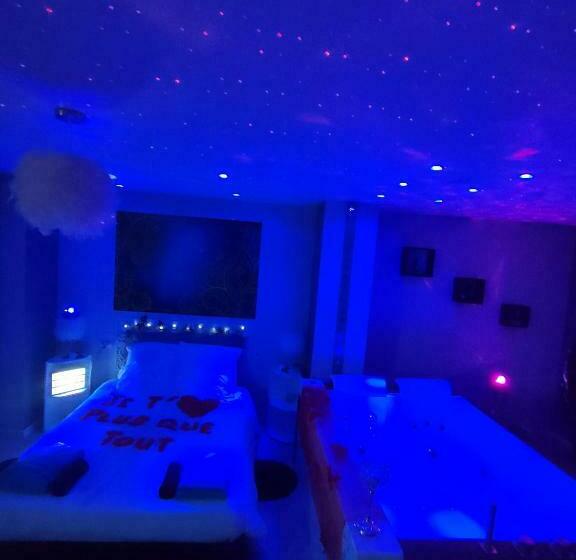 住宿加早餐  Loft Avec Baignoire Spa Lécrin Romantique