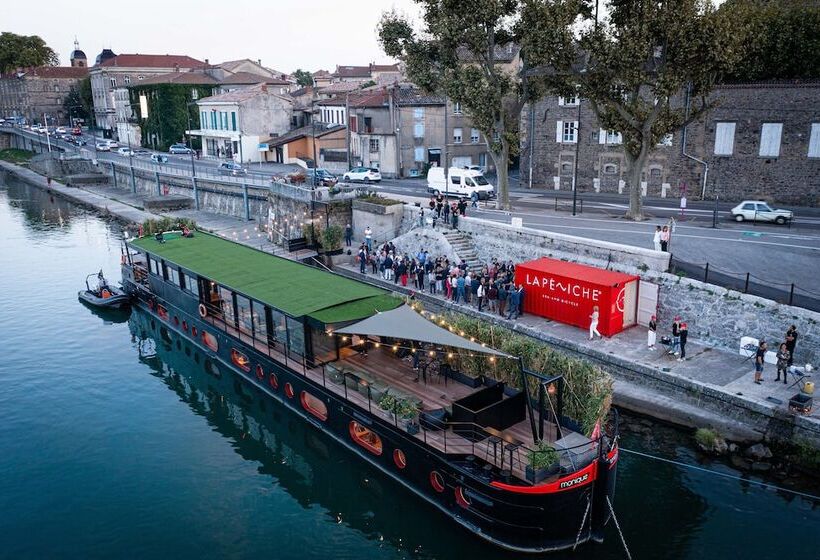 膳宿费 La Peniche   Bed And Bicycle   Tournon