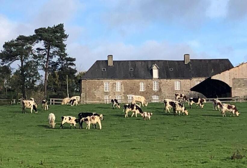 住宿加早餐 Ancien Hôtel Aux Moines Pierrefitte St Lo