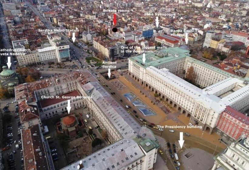 ユースホステル Deluxe Rooms In The Middle Of The Downtown