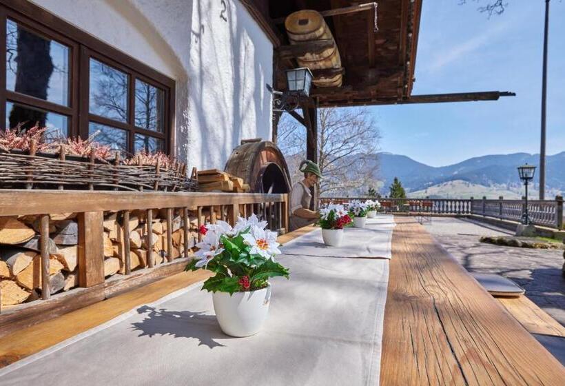 צימר Appartements Gasthof Schleifmühle Unterammergau