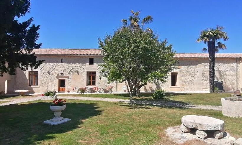 צימר Domaine De Gaïa, Piscine, Pétanque, Ping Pong, Proche Saint Emilion