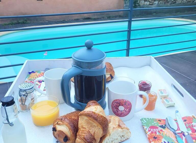 Bed and Breakfast Allegria Nimes Chambre Deluxe Spa