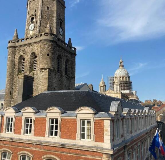 住宿加早餐  Meublé De Tourisme, Les Chambres Du Beffroi