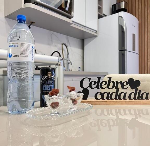 Flat Da Babi, Moderno, Luxuoso, Equipado E 600mb Wifi