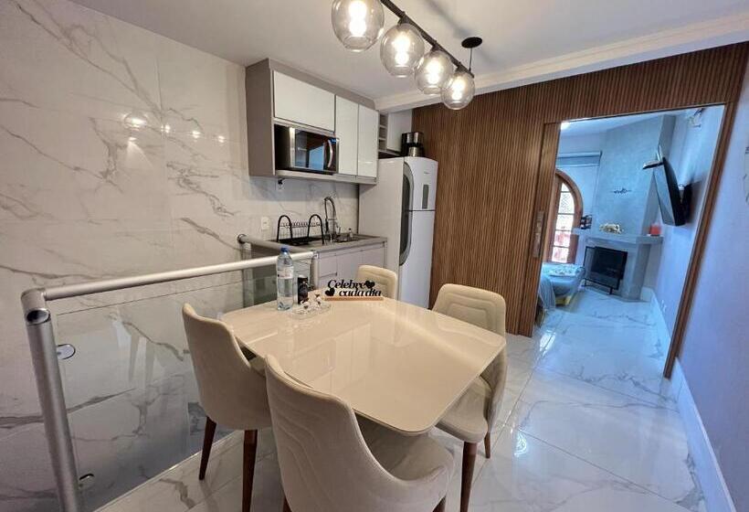 Flat Da Babi, Moderno, Luxuoso, Equipado E 600mb Wifi