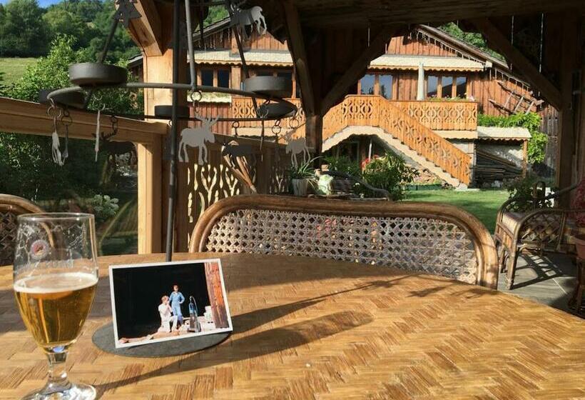 פנסיון La Montagnarde Des Sapins Blancs