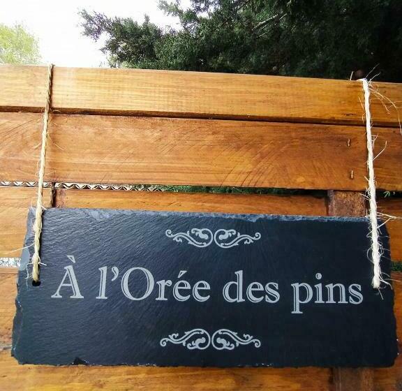 مبيت وإفطار A L Orée Des Pins   Gite Et Spa De 30 M2  Home Cinéma Et Massage En Sup