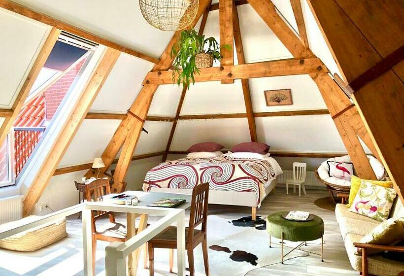 住宿加早餐 Royale Stadsloft In Hartje Middelburg