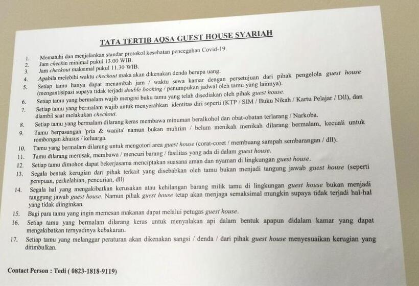 ホテル Aqsa Guest House Ciamis Syariah