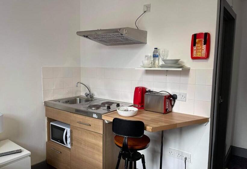 胶囊酒店 Ty R Bont Studios