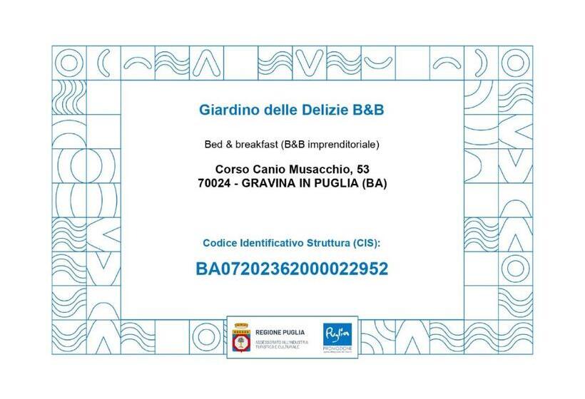 B&b Giardino Delle Delizie