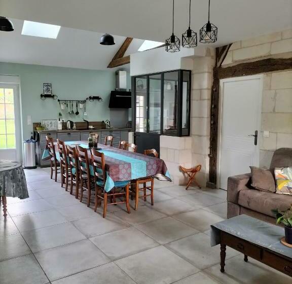 민박 Le Clos Des Augers. Chambre Descartes