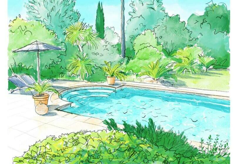 住宿加早餐  Le Domaine Des Mûriers   Charme, Chic, Calme En Provence Côte D Azur