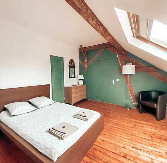 펜션 Chambres Privées Dans Une Maison De Charme