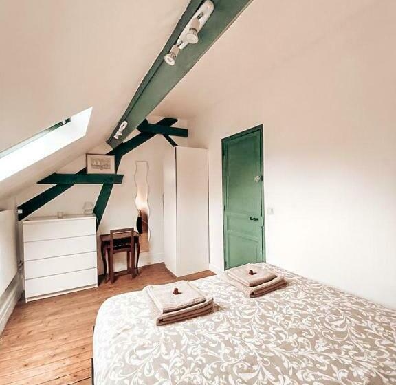 펜션 Chambres Privées Dans Une Maison De Charme