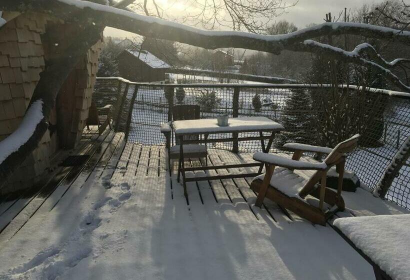 膳宿费 Gaïa   Les Cabanes Du Chêne Rouvre